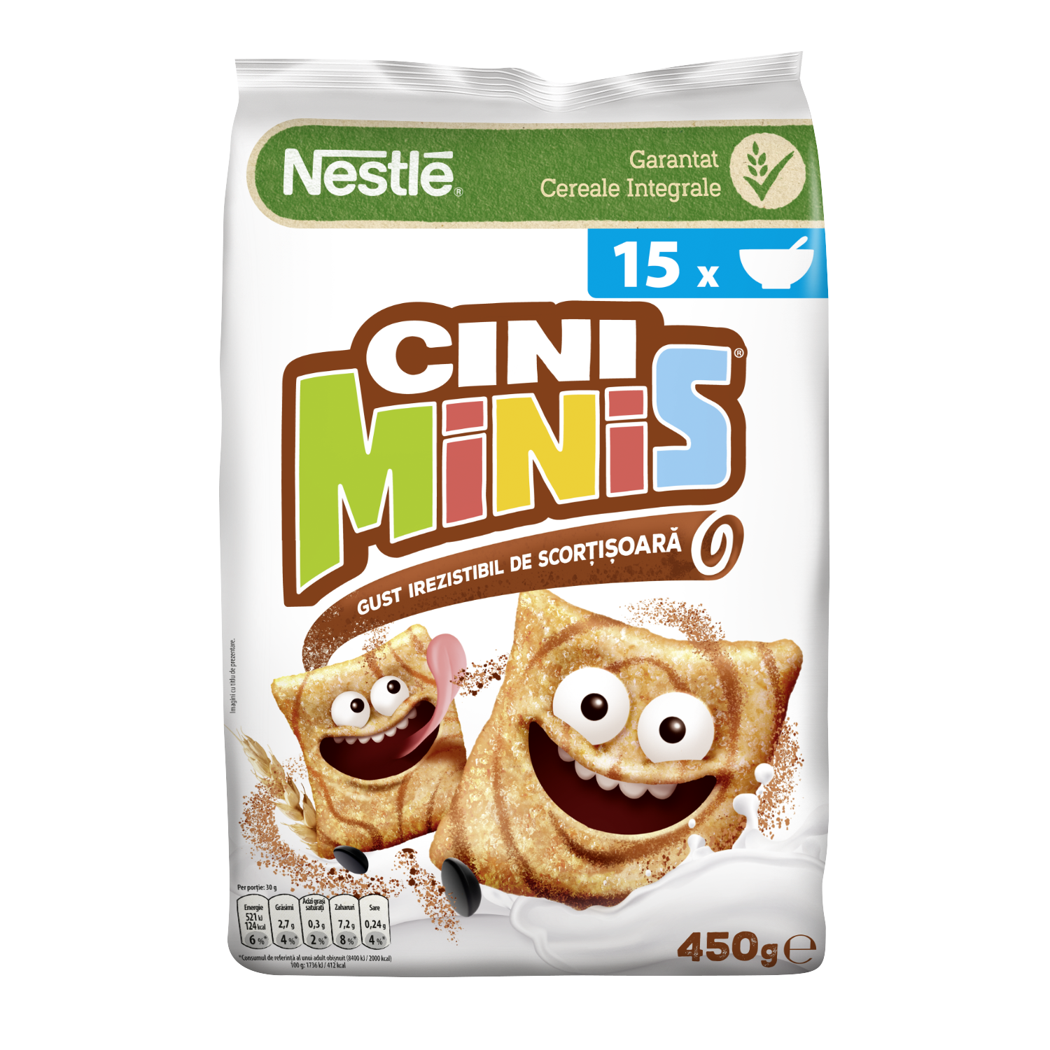 Cereale Pentru Mic Dejun Cini Minis® Cu Scorțișoară | CEREALE NESTLÉ